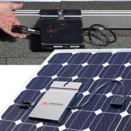 Sistem fotovoltaic la retea 3kW cu microinvertoare si sistem prindere