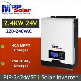 Invertor hibrid unda pura 2400W cu regulator MPPT 40A MPPSOLAR