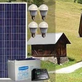 Sistem fotovoltaic 260Wp cu invertor si acumulator