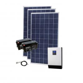 Sistem fotovoltaic 780Wp cu invertor hibrid si acumulator