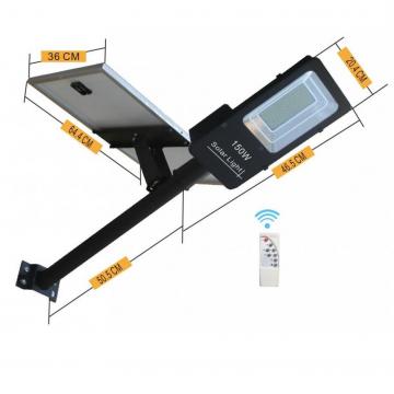 Lampa iluminat stradal 150W cu panou fotovoltaic si consola