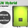 Invertor hibrid unda pura 5000W cu regulator MPPT 100A MPPSOLAR 2